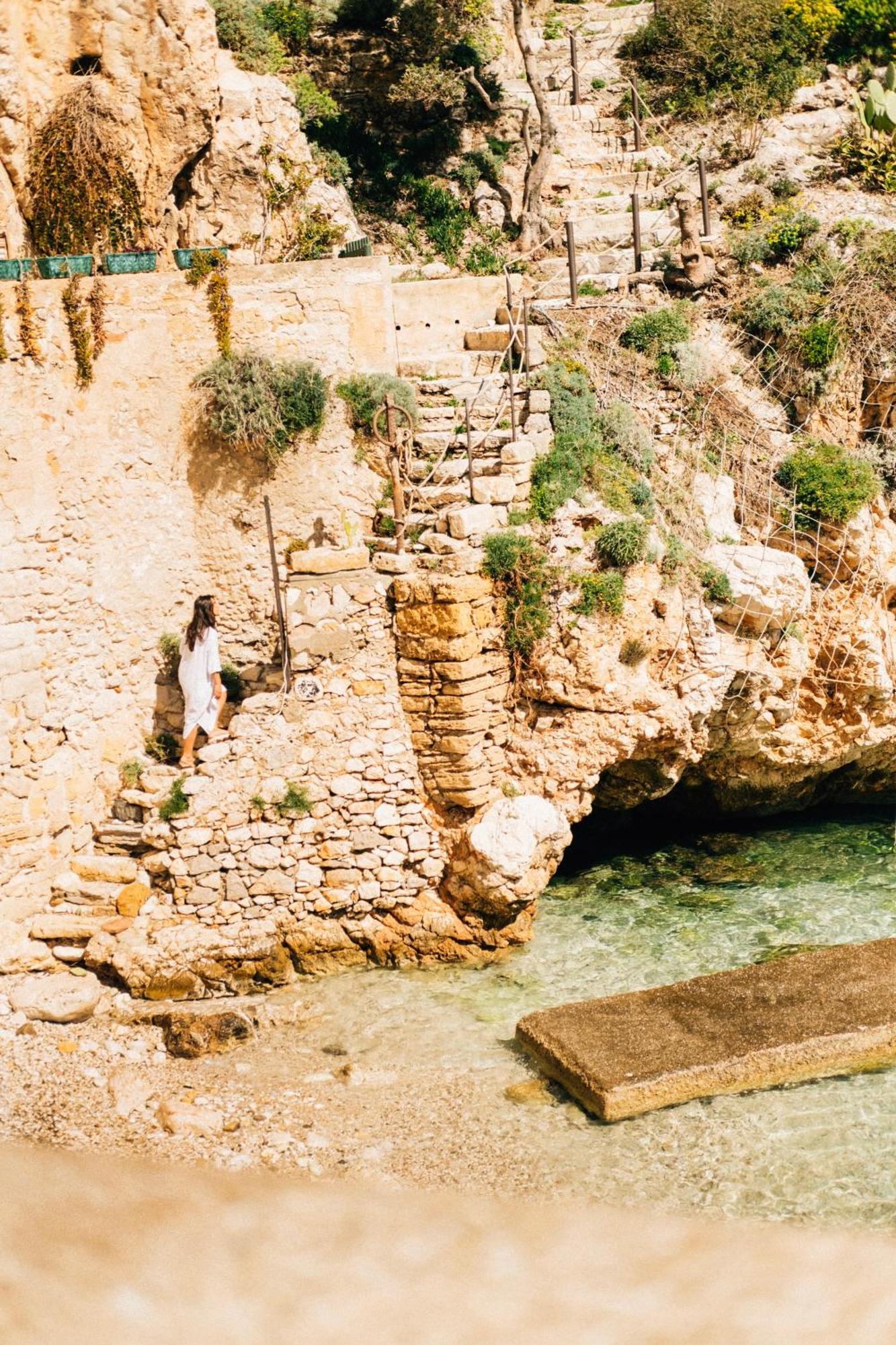 Вилла Tonnara Di Scopello Кастелламмаре-дель-Голфо Экстерьер фото
